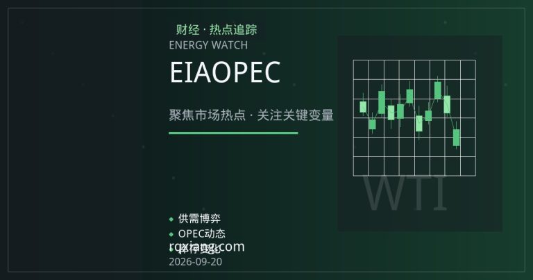 原油期货供需预期拉锯：EIA库存与OPEC月报分歧下的震荡逻辑